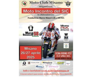 MOTOINCONTRO DEL SIC 26/27 APRILE 2025 MOTOINCONTRO DEL SIC 26/27 APRILE 2025