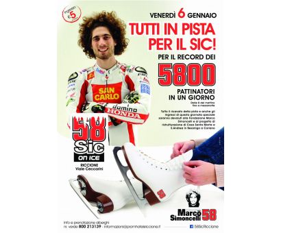 Record 5800 pattinatori Record 5800 pattinatori